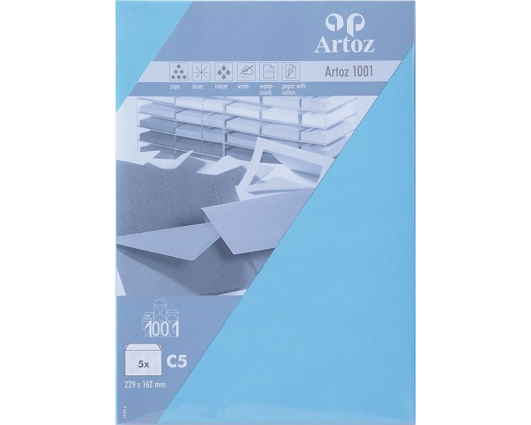 ARTOZ Couverts 1001 C5 107394183 100g, azur 5 Stück