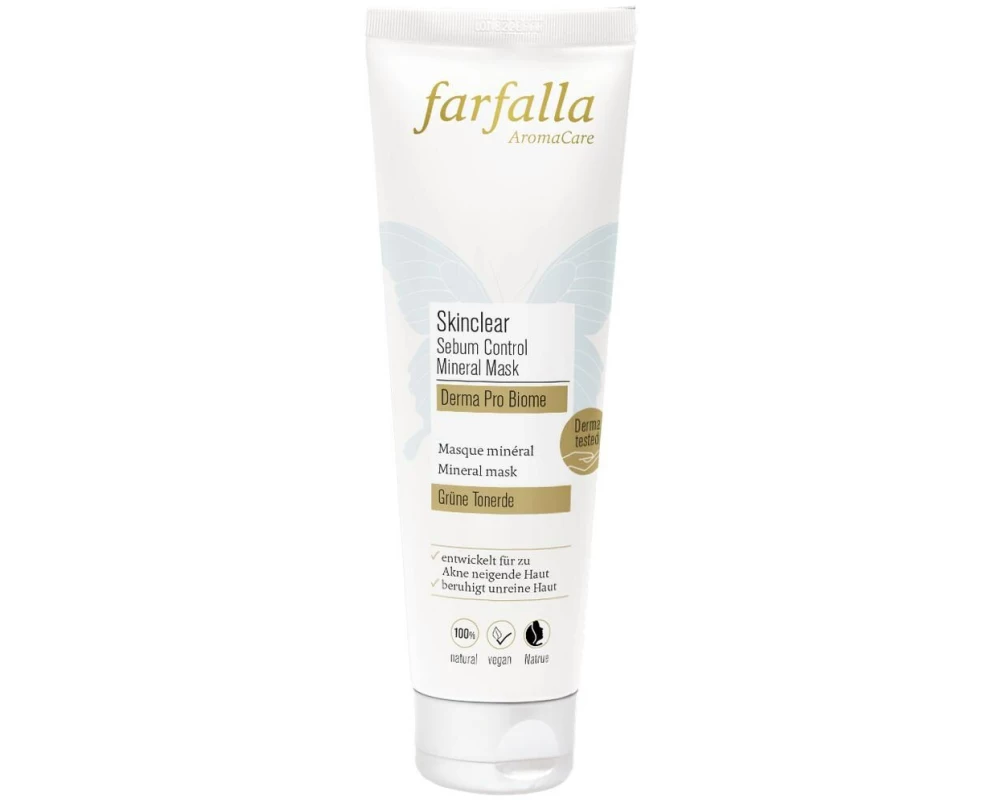Farfalla Gesichtsmaske Skinclear Sebum Control Mineral Mask 50 ml