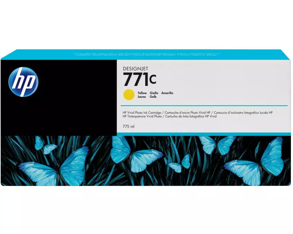 HP Tinte Nr. 771C (B6Y10A) Yellow