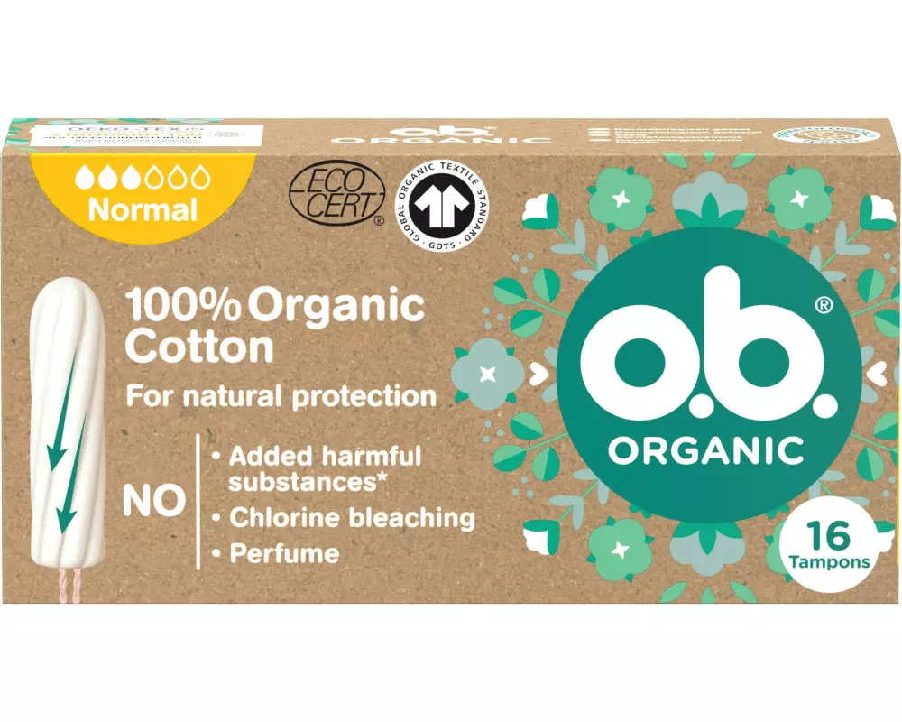 o.b. Organic Normal 16 Stück
