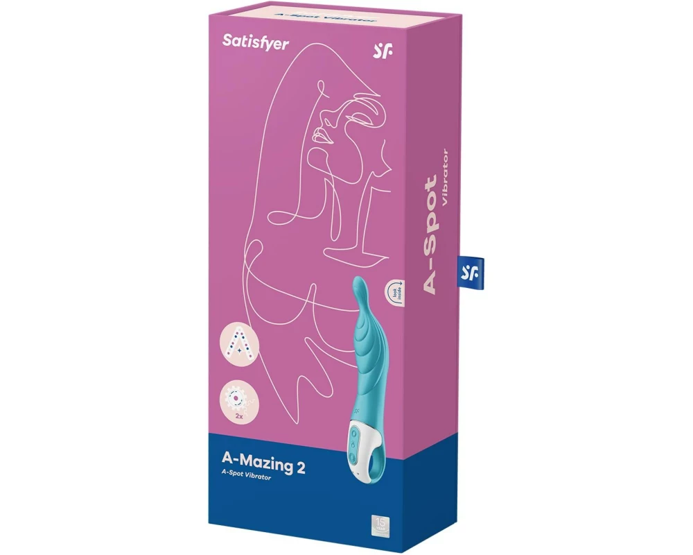 Satisfyer Vibrator A-Mazing 2 türkis