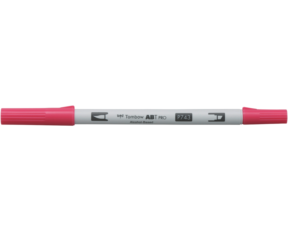 TOMBOW Dual Brush Pen ABT PRO ABTP-743 hot pink