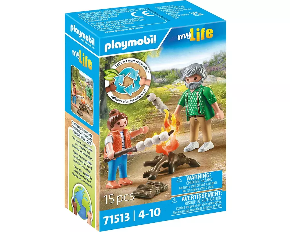 Playmobil My Life Lagerfeuer mit Marshmallows 71513