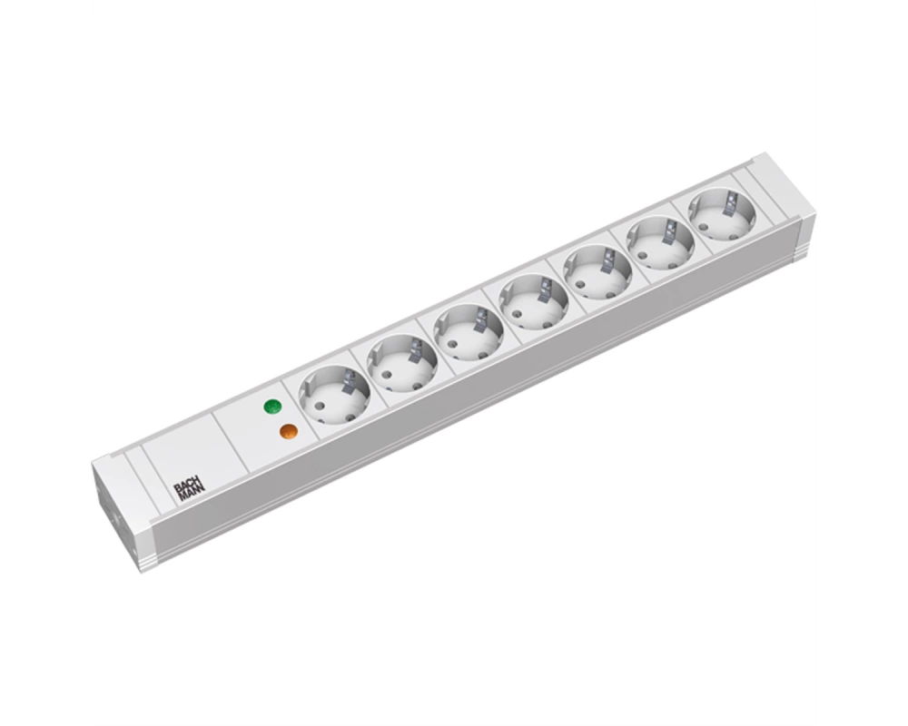 BACHMANN BASIC 19z PVC 7xCEE7/3 1xSPD, 2m CEE7/7