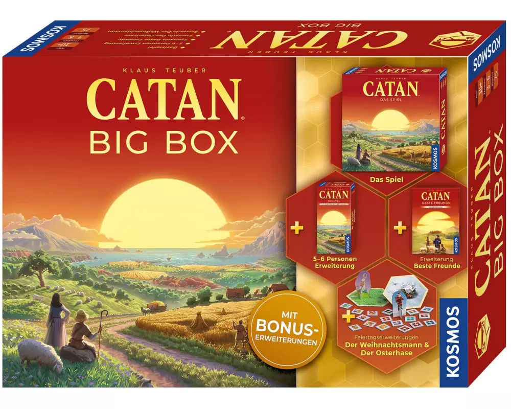 Kosmos Familienspiel Catan Big Box 2025