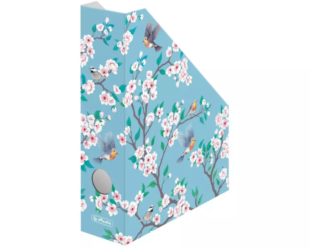 Herlitz Stehsammler A4 Ladylike Birds A4 Hellblau/Weiss