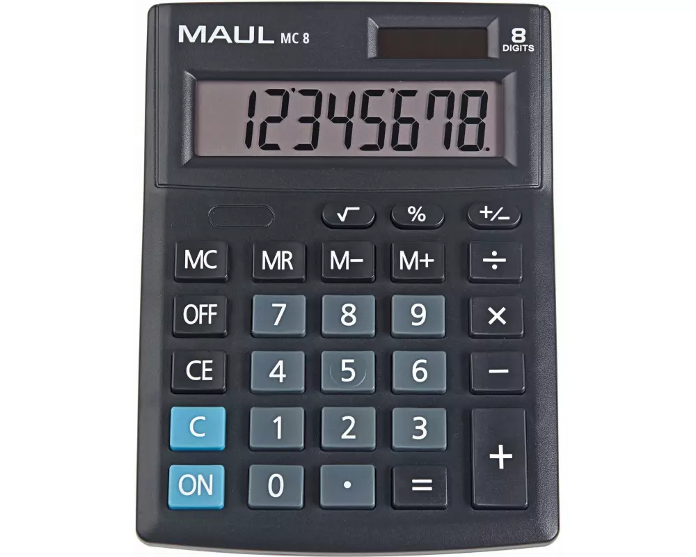 Maul Taschenrechner MC8 Schwarz