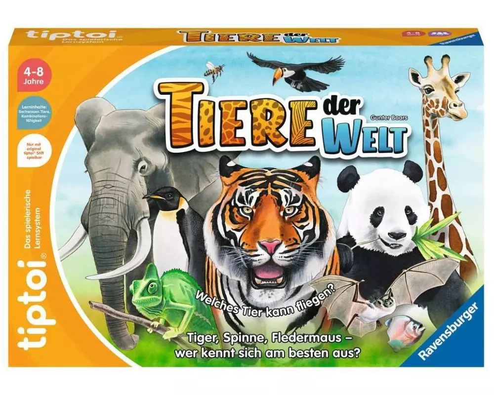 tiptoi Spiel tiptoi – Tiere der Welt