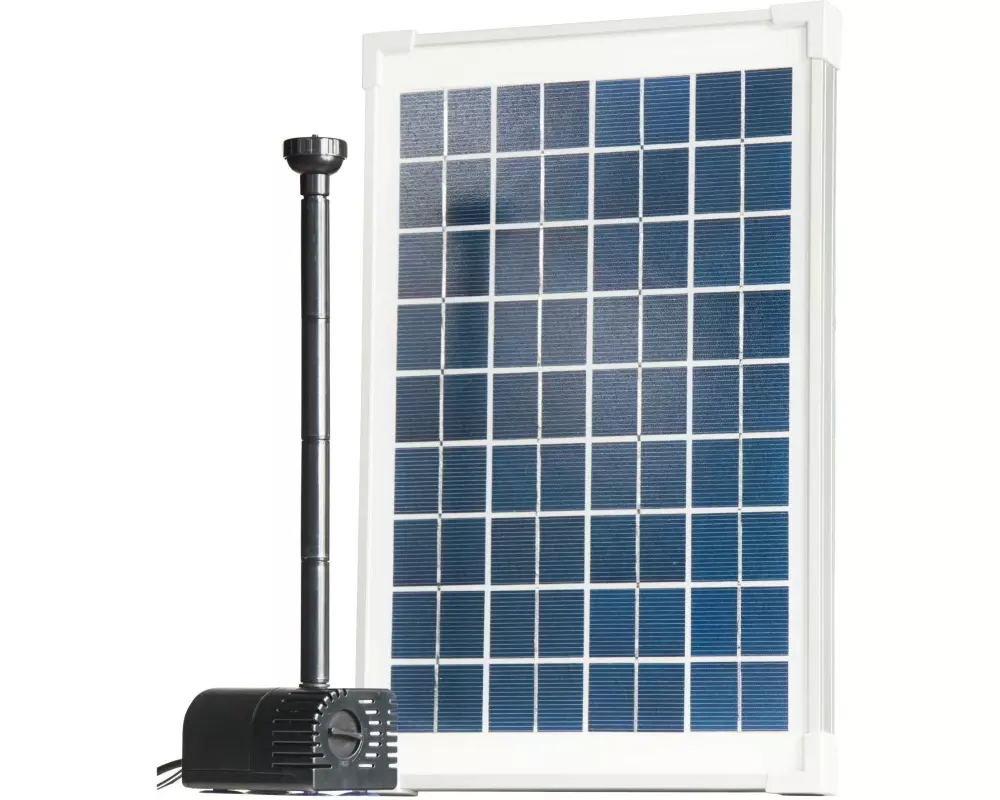 HEISSNER Solar-Teichpumpen-Set ca.610 l/h