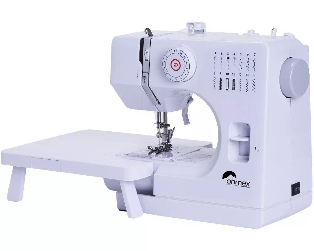 OHMEX Nähmaschine OHM-SEW-7280 Weiss