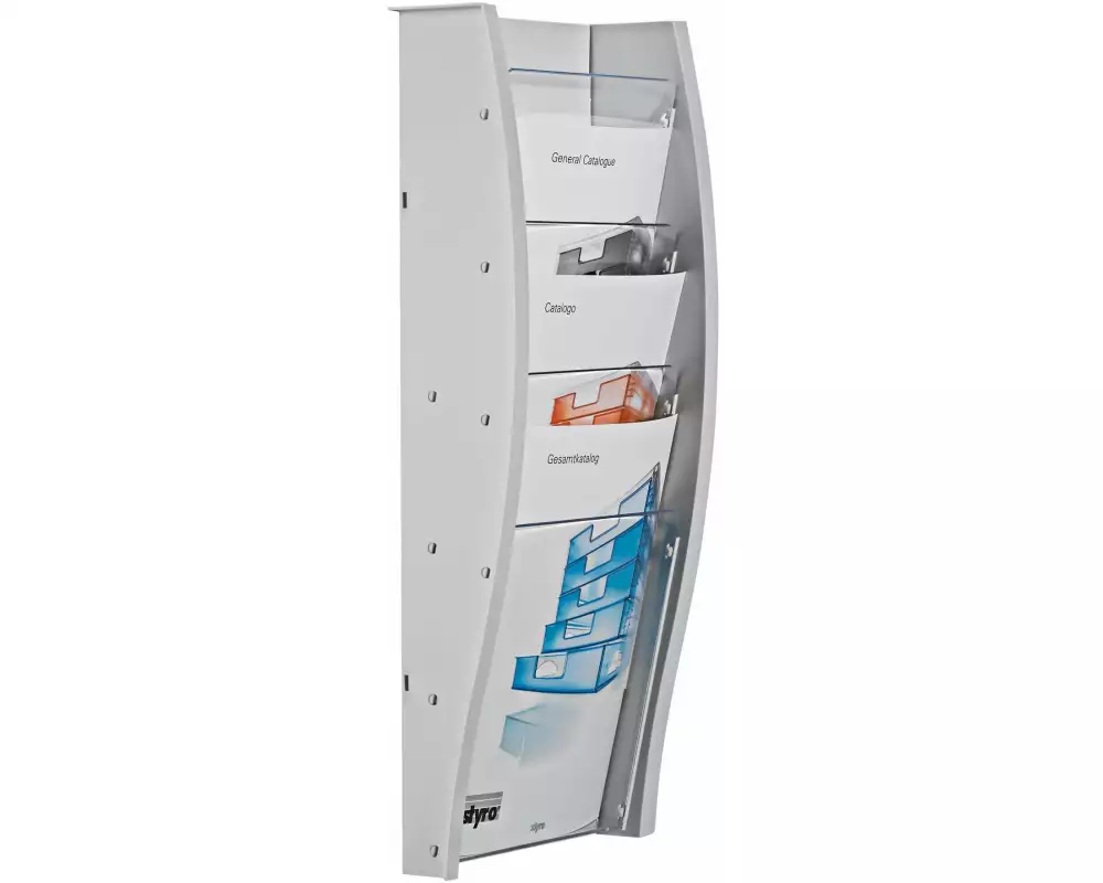 Styro Plakatständer styrodisplay A4, Grau