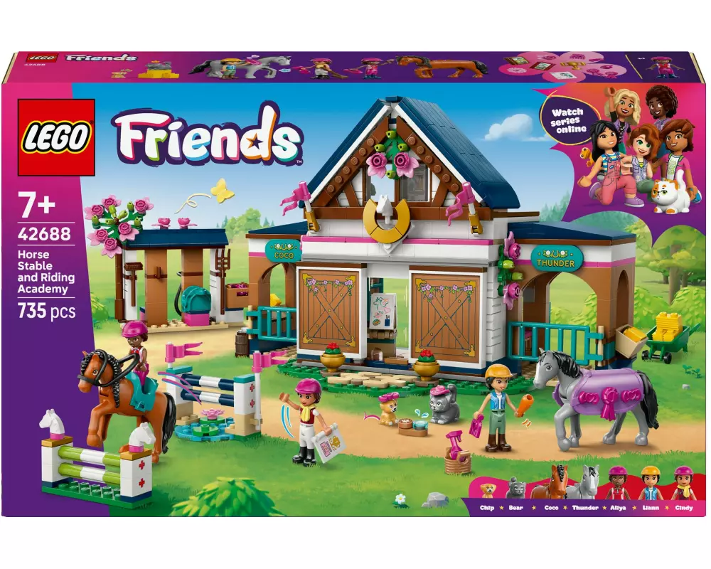 LEGO Friends Pferdestall und Reitschule 42688