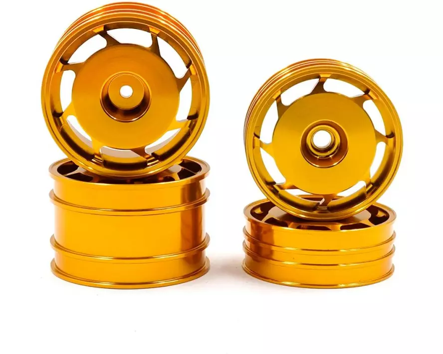 Yeah Racing Felgen CNC 8 Spoke Gold