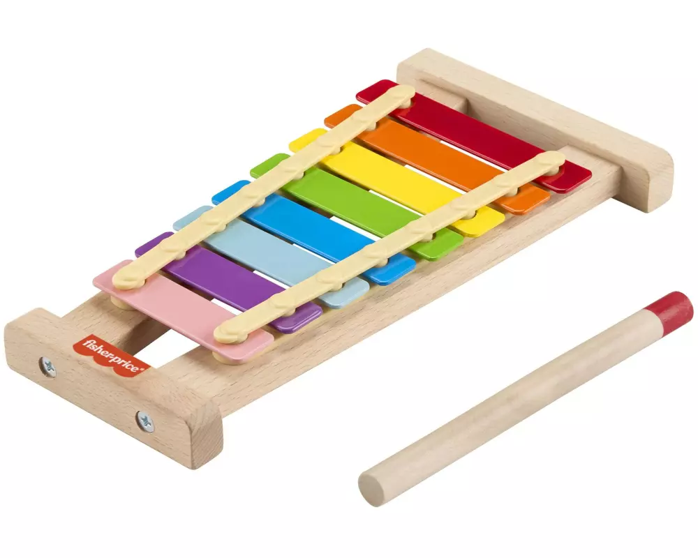 Fisher-Price Buntes Xylophon aus Holz
