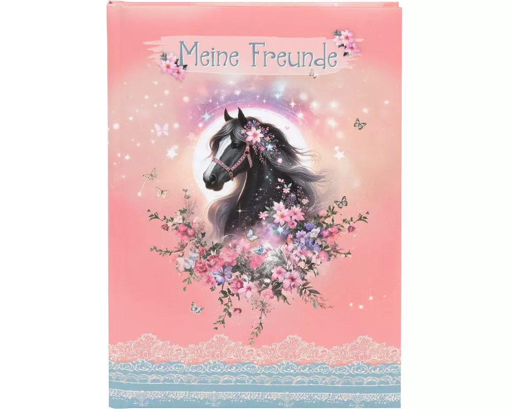 Goldbuch Freundebuch Luna A5, 88 Seiten