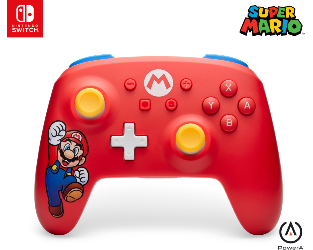 POWER A Wireless Controller NSGP0309-01 NSW, Mario Joy