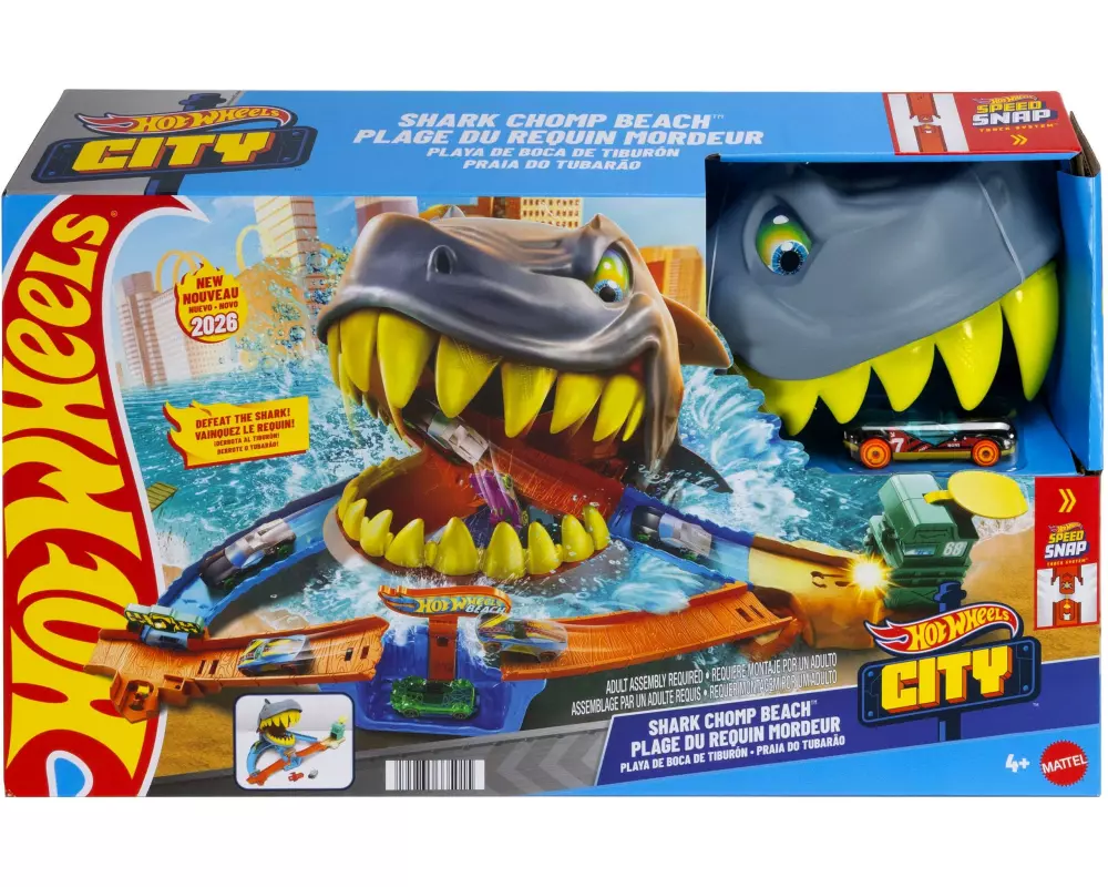 Hot Wheels City Shark Beach Spielset
