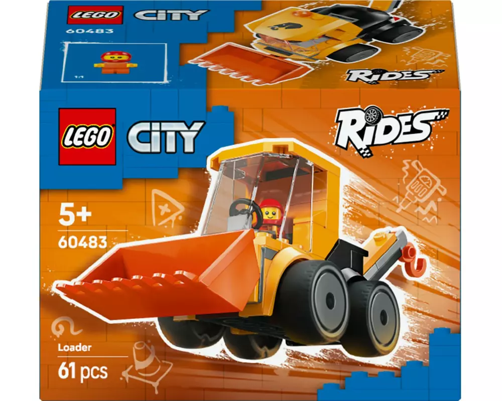 LEGO City Coole Flitzer – Radlader 60483