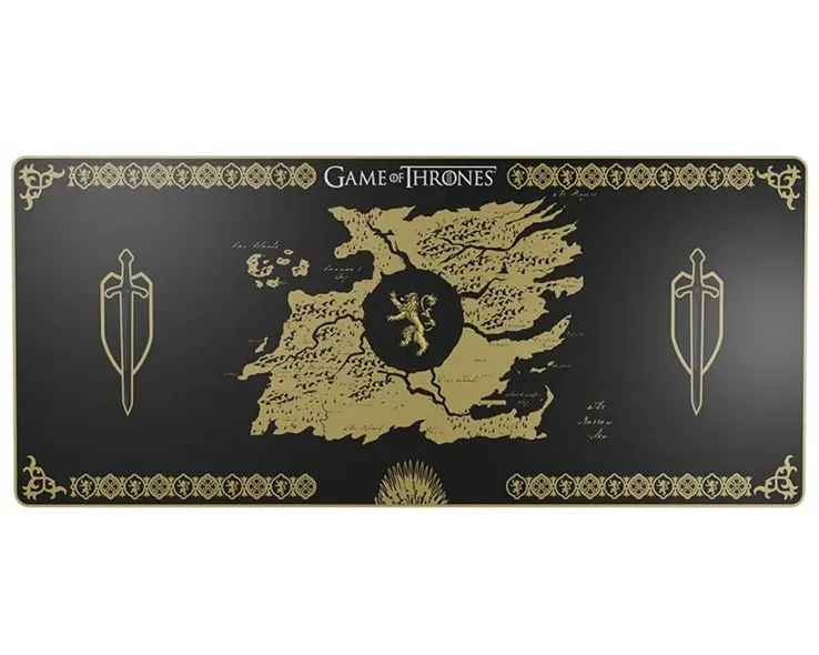 LEXIP X TSUME GAME OF THRONES LANNISTER Mouse Pad XXL Black