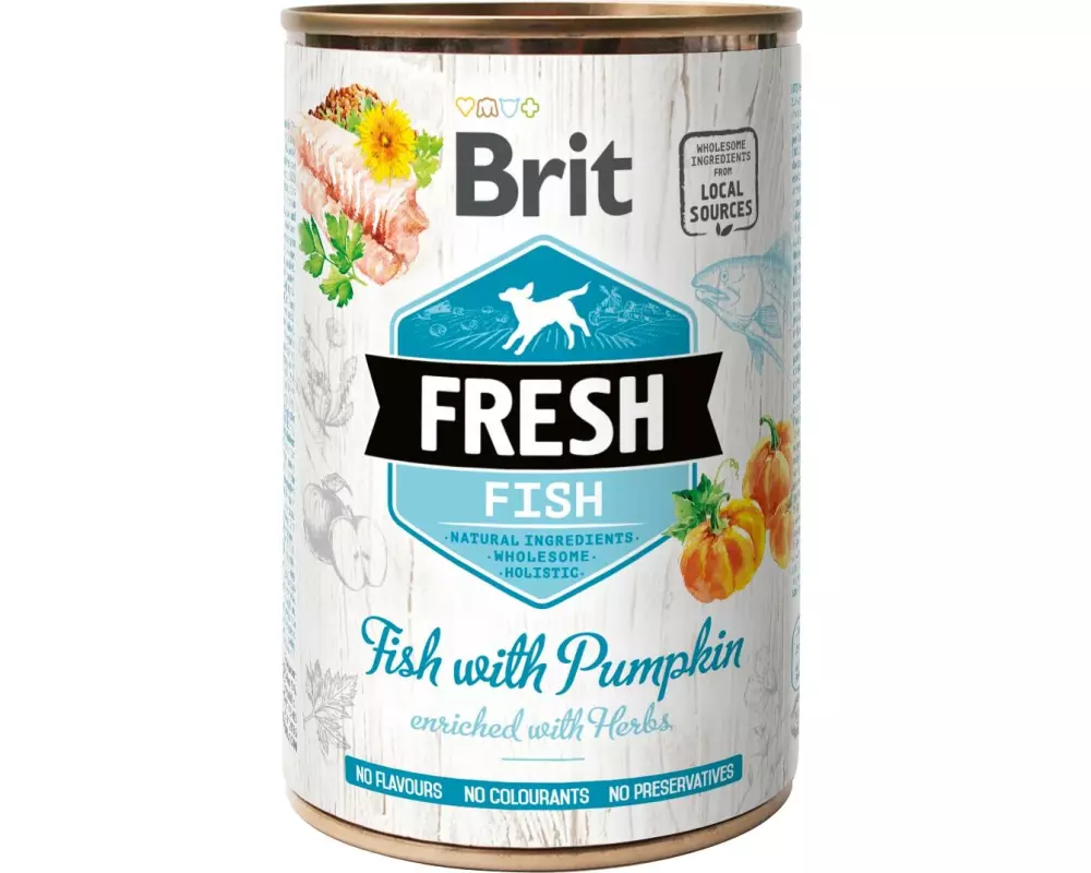 Brit Nassfutter Fresh Fish with Pumpkin 6 x 400 g