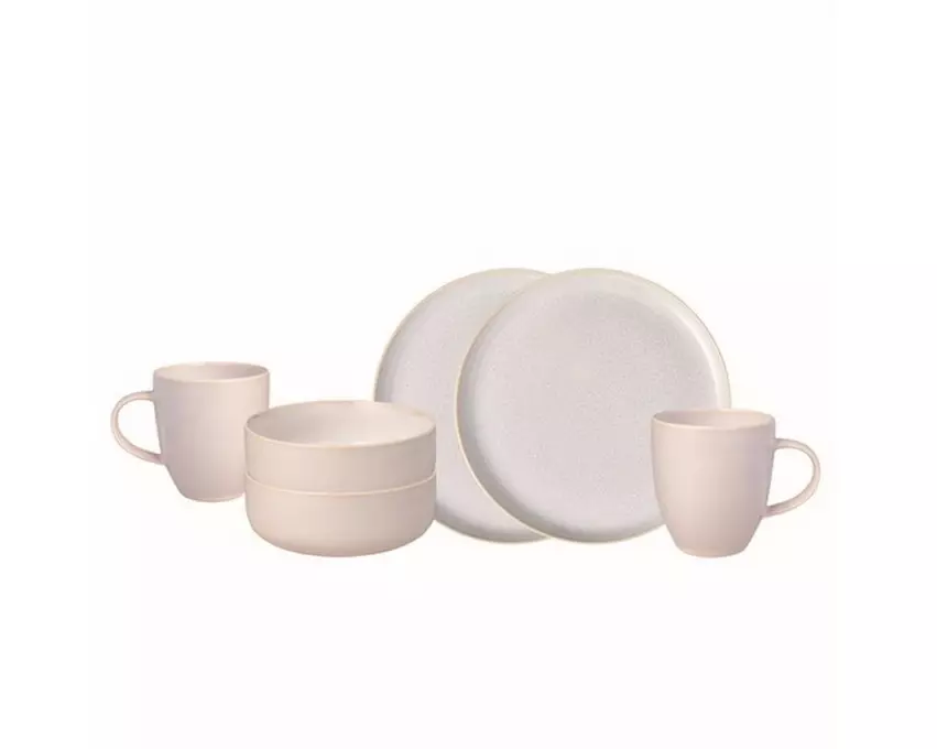 Villeroy & Boch Speise-Service Crafted Cotton Weiss