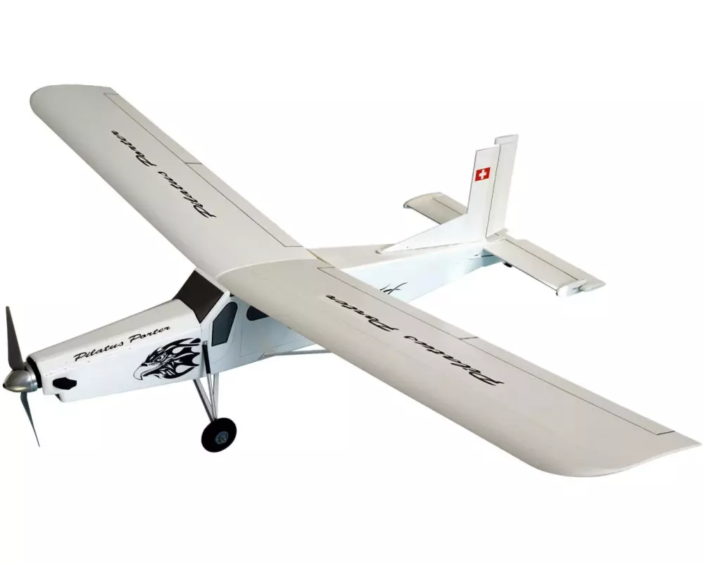 Aerobel Flugzeug Pilatus Porter PC-6 1000 mm Bausatz