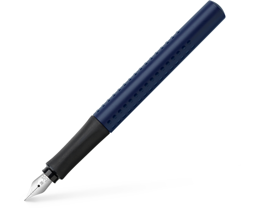 FABER-CASTELL Füller Grip 2011 M 140804 klassik blau