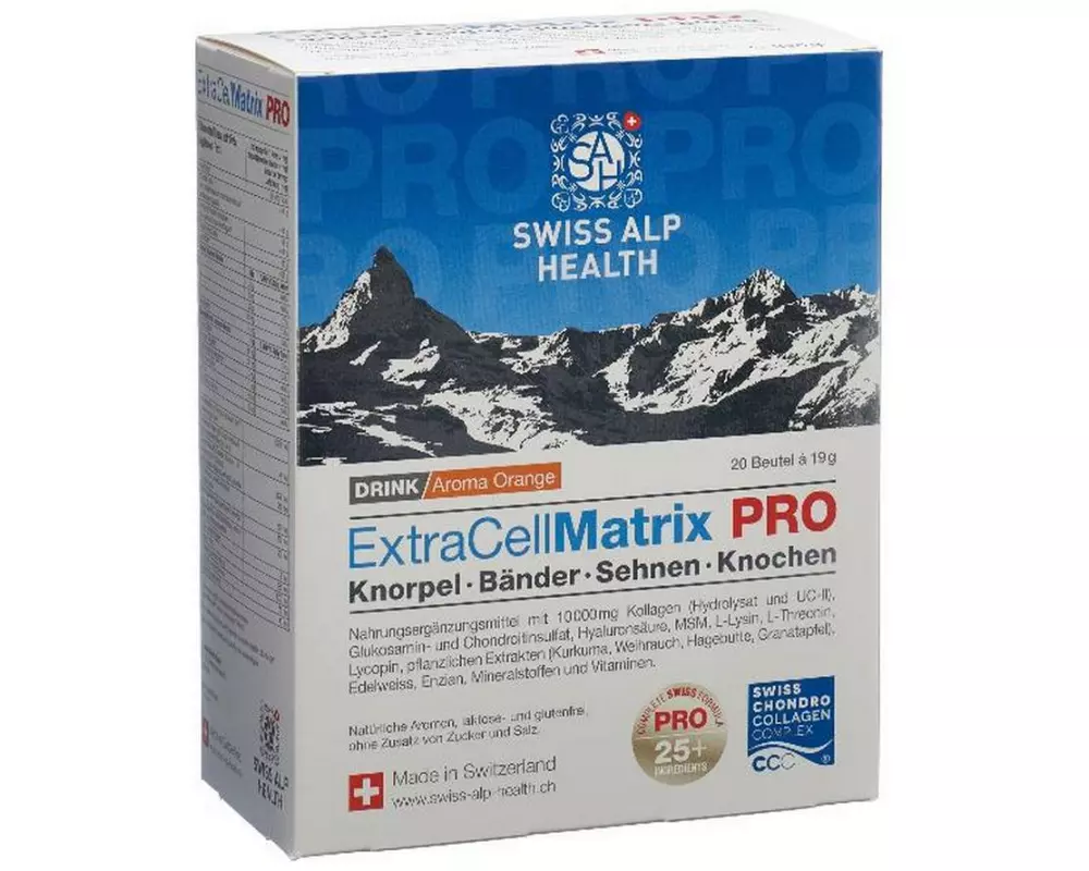 Swiss Alp Health Extra Cell Matrix PRO Drink 20 Stück