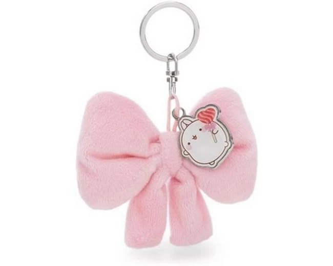 Nici Schlüsselanhänger Molang, Schleife, Rosa