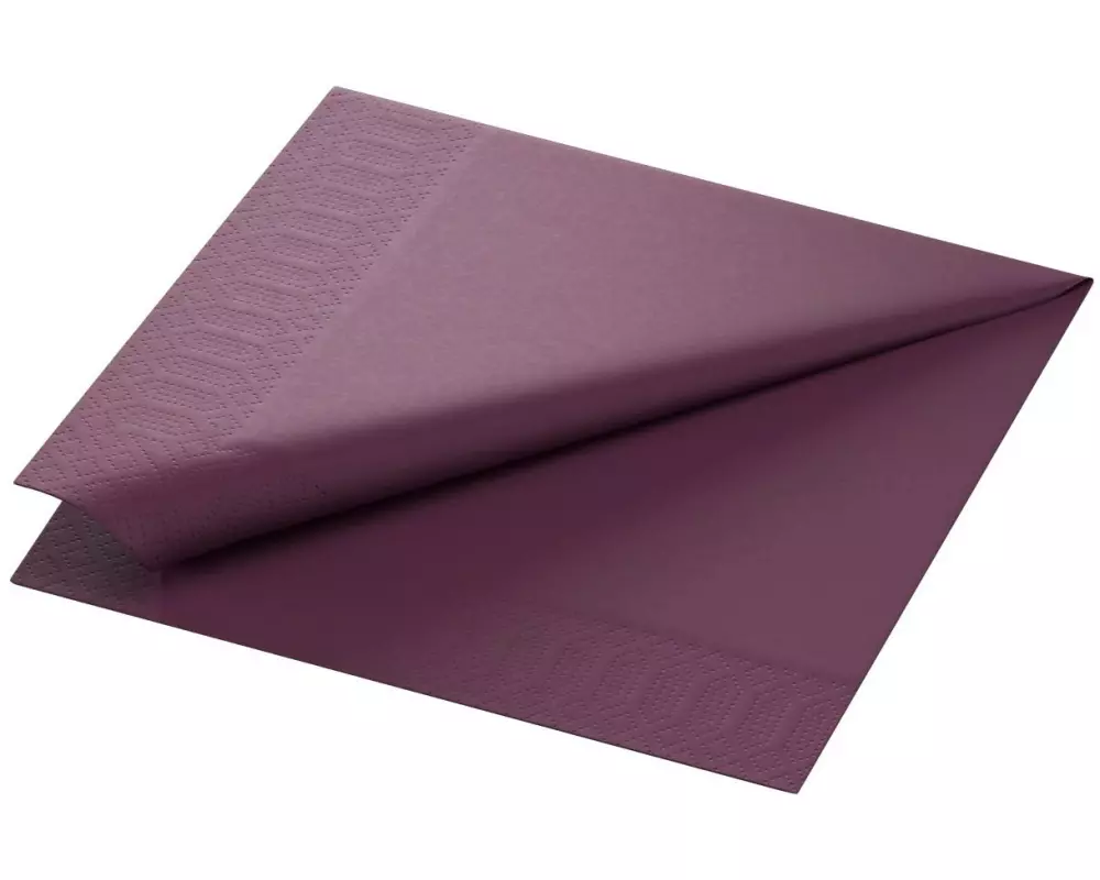 Duni Papierservietten 165552 40 cm x 40 cm, 250 Stück, Violett