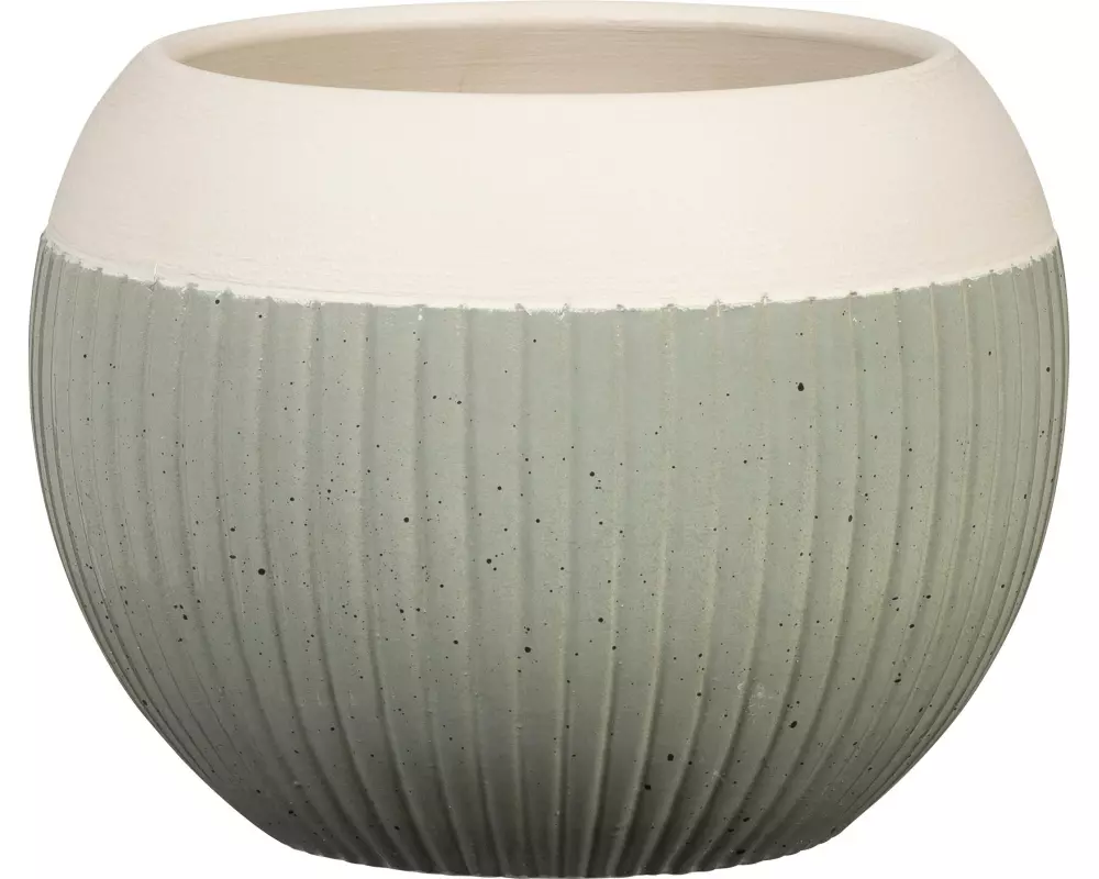 scheurich Blumentopf Verde 719, 14.9 cm, Grau