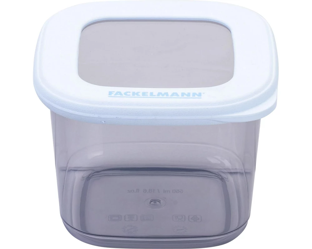 Fackelmann Vorratsbehälter be the move 0.55 l, Hellblau/Transparent