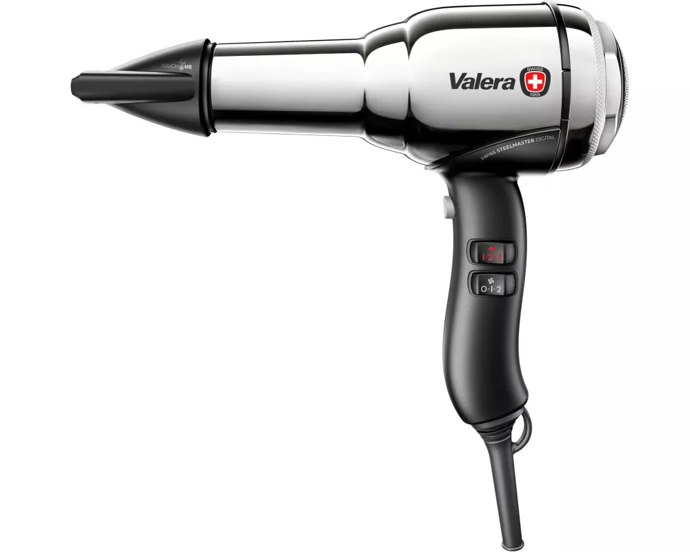 Valera Profihaartrockner Swiss Steel-Master Digital Chrome