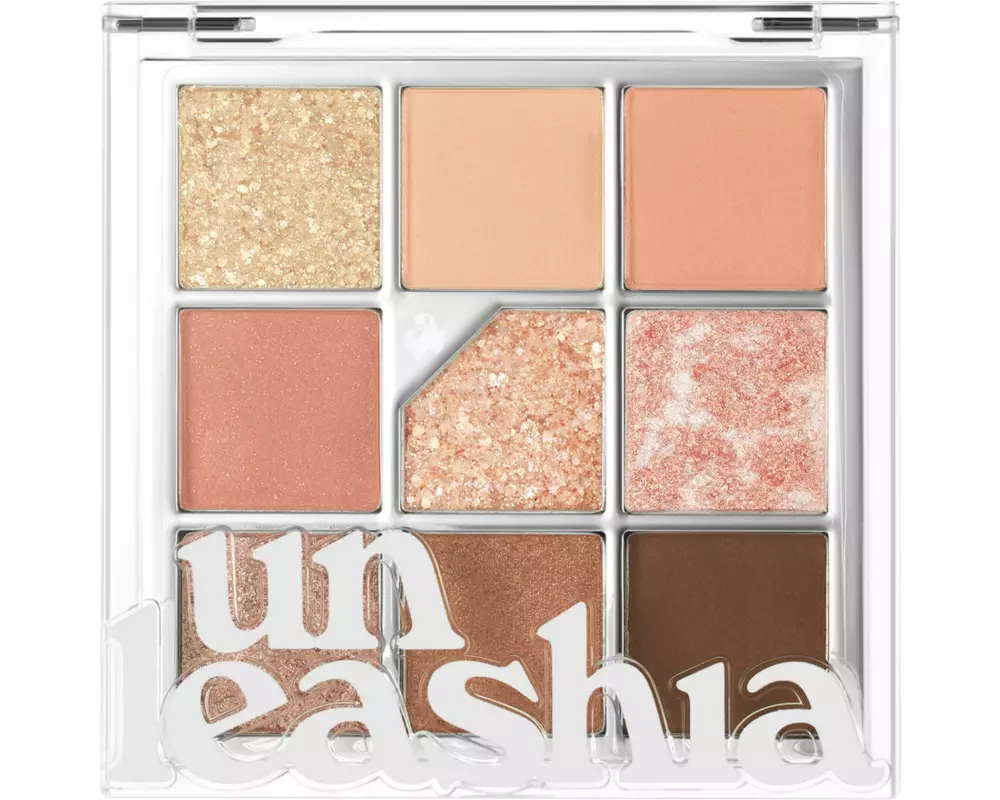 unleashia Glitterpedia Eye Palette N°3 All of Coralpink Coralpink