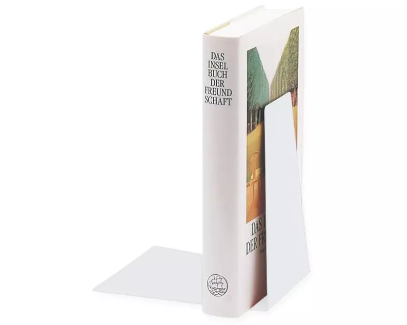 Leitz Buchstütze Weiss