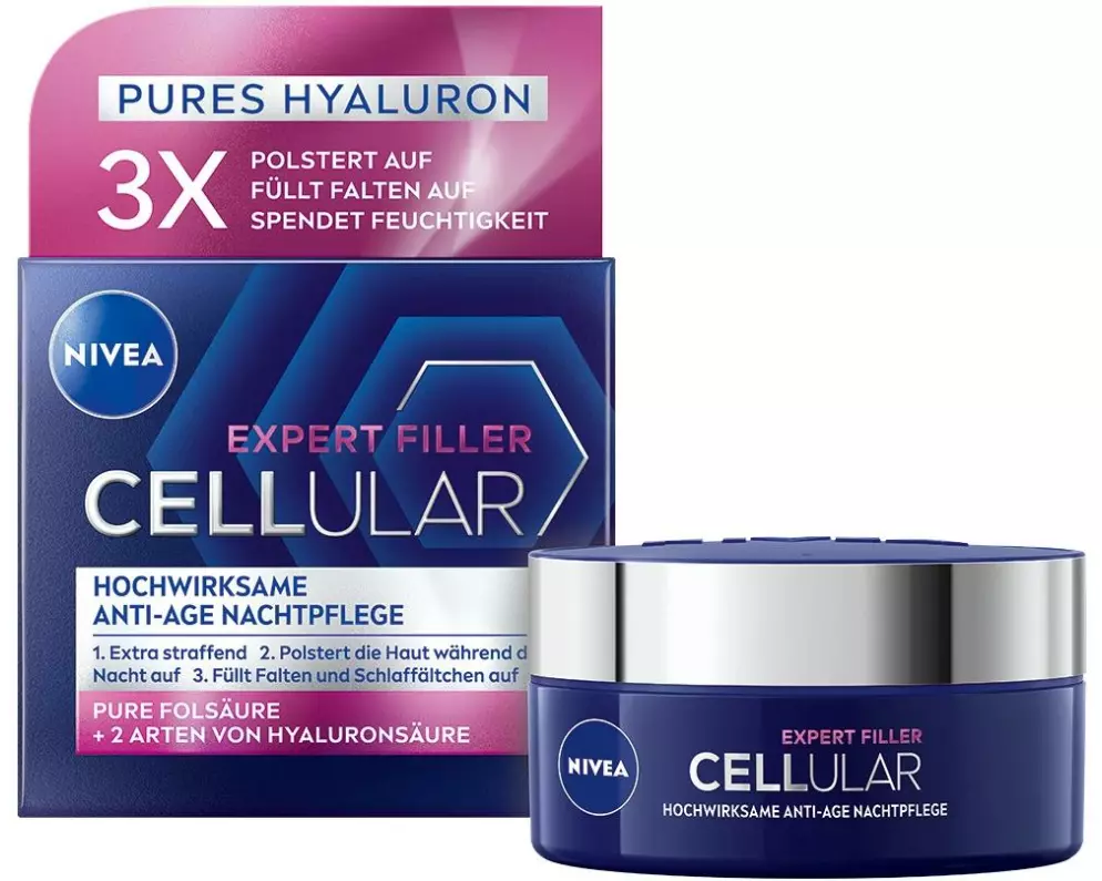 NIVEA Nachtcrème Cellular Expert Filler Anti-Age 50 ml
