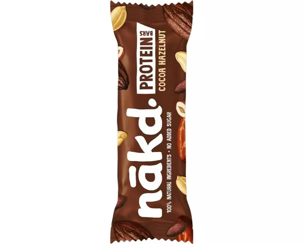 Nakd Prot. Bar Cocoa Hazelnut Haselnuss/Erdnuss/Kakao, 1 x 45