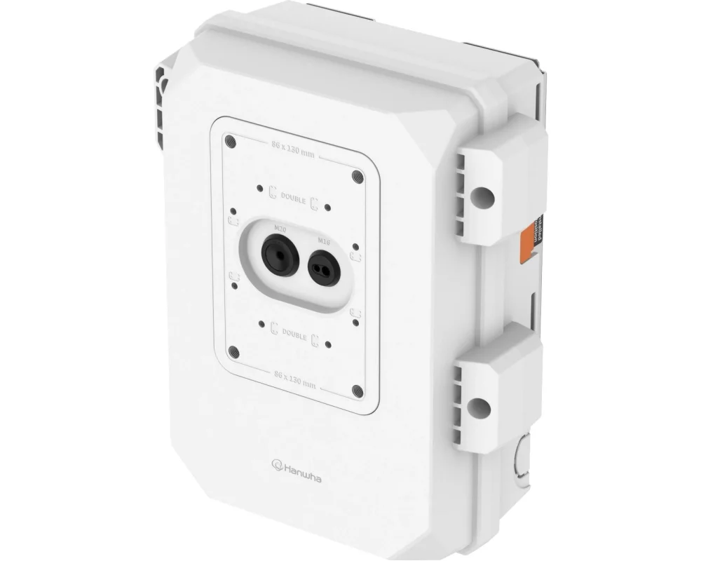 Hanwha Vision Montageschrank SBP-050NBW Weiss 1 Stück