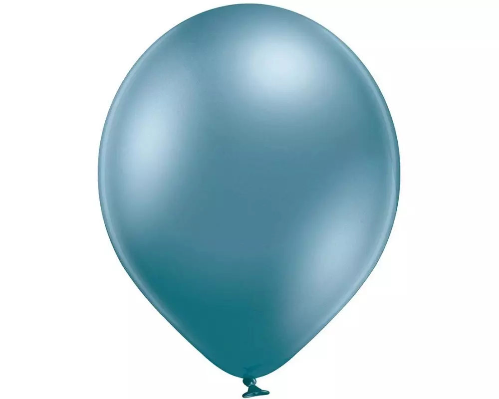 Belbal Luftballon Glossy Blau, Ø 30 cm, 50 Stück