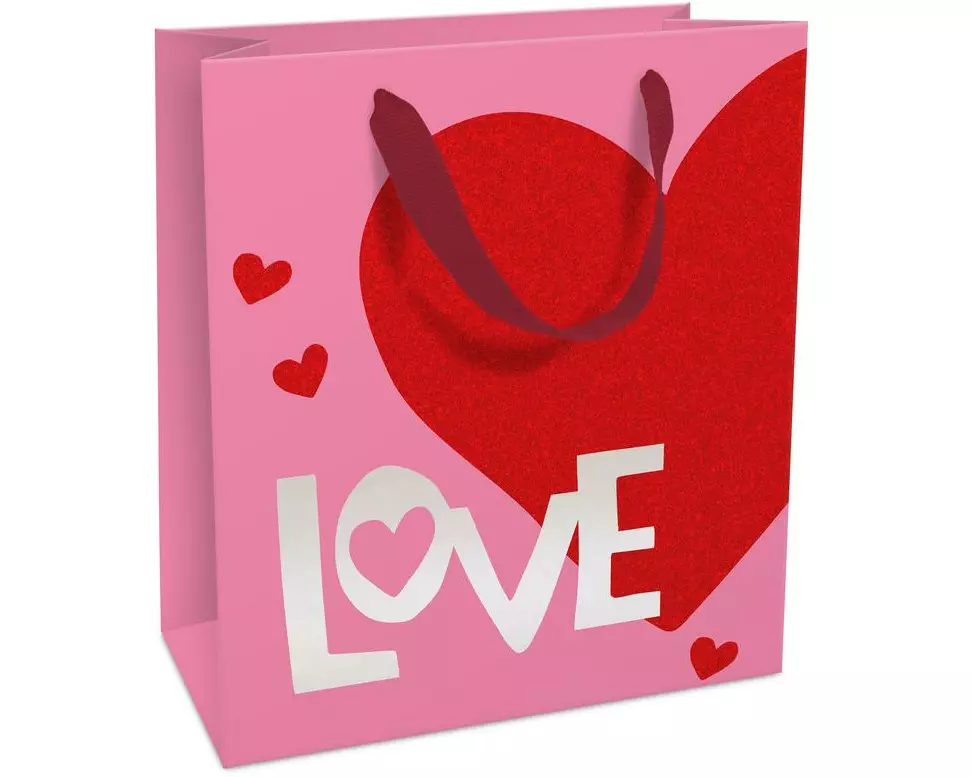 Braun + Company Geschenktasche Love 18 x 21 x 8 cm