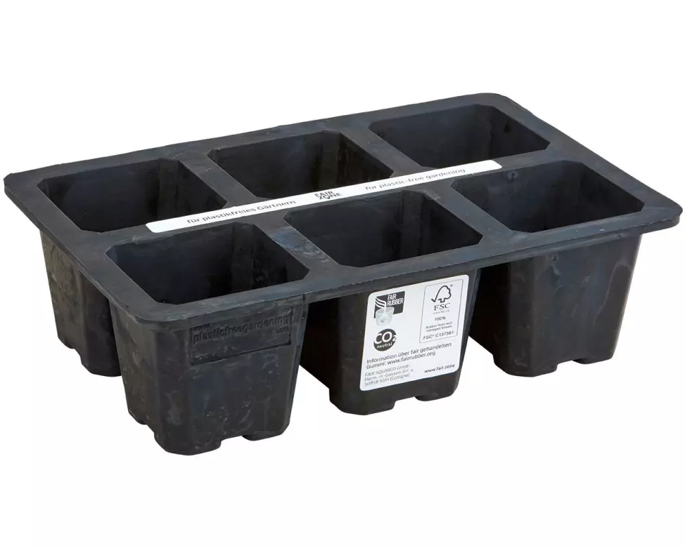 Fair Zone Saatgutschale Seed Tray XL 6 x 6 cm