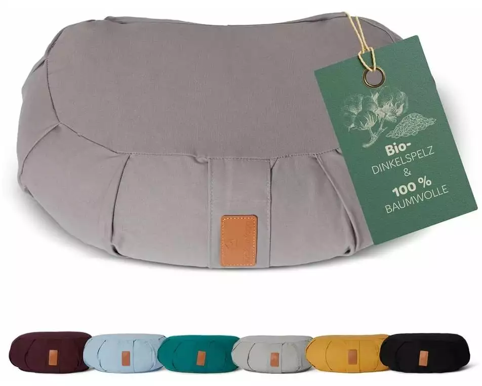 DoYourYoga Yoga-Kissen Ganesh Grau