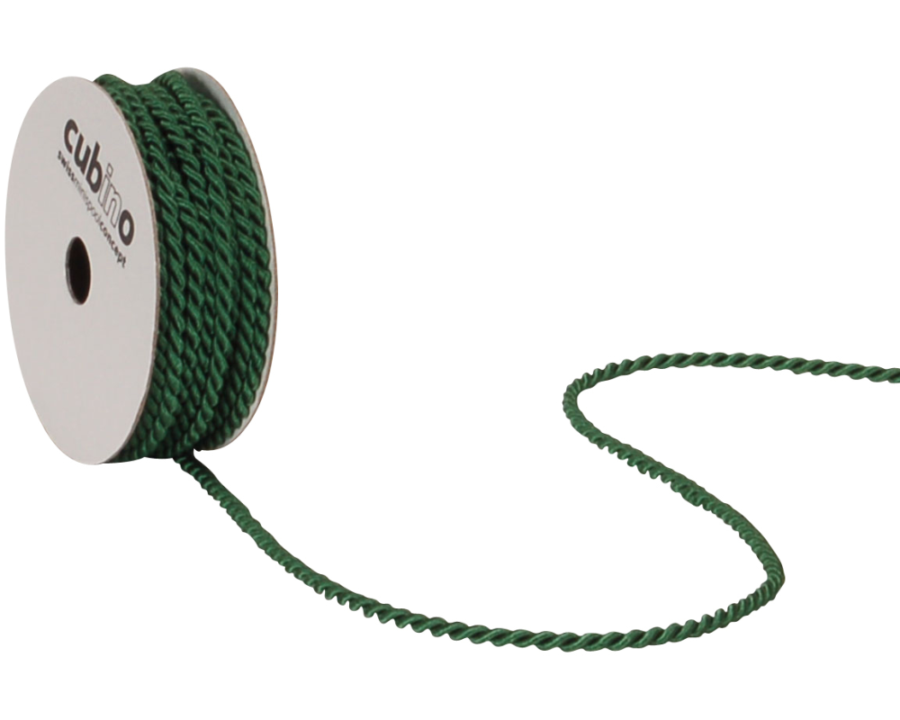 SPYK Seidenkordel Cubino 3525.0057 3mmx5m grün