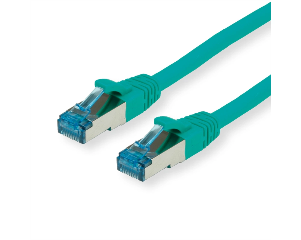 VALUE Patchkabel Cat.6A (Class EA) S/FTP (PiMF), LSOH, grün, 7 m