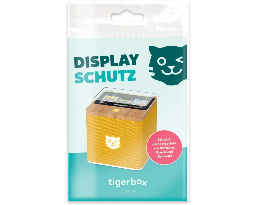Tigermedia Displayschutz für Tigerbox TOUCH