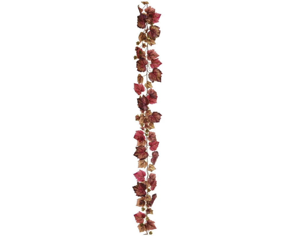 Botanic-Haus Weinlaubengirlande Bordeaux 190 cm
