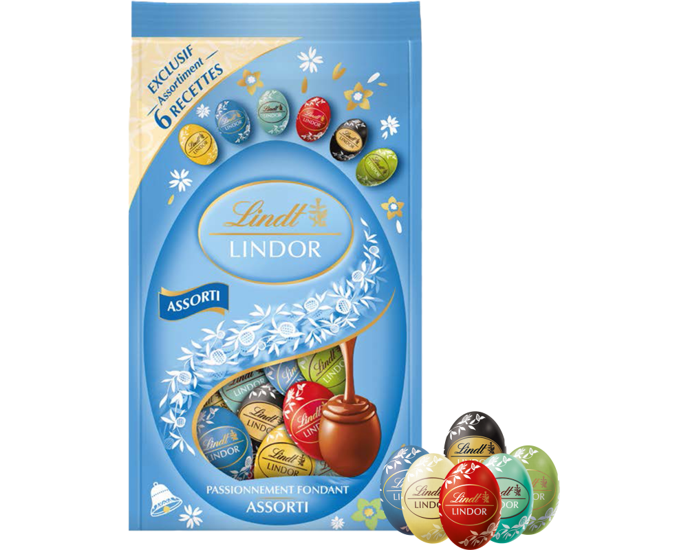 LINDT Lindor Eili 627000 assortiert 350g