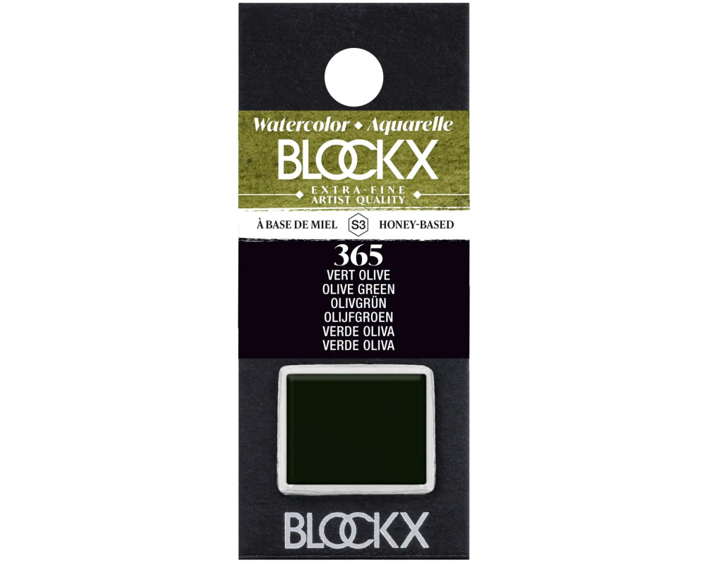 BLOCKX Aquarellfarbe 1.5ml 41365BXC olivengrün