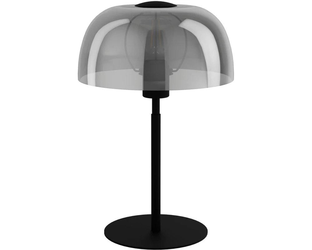 EGLO Leuchten Tischleuchte SOLO 2 schwarz exkl. E27 1x40W