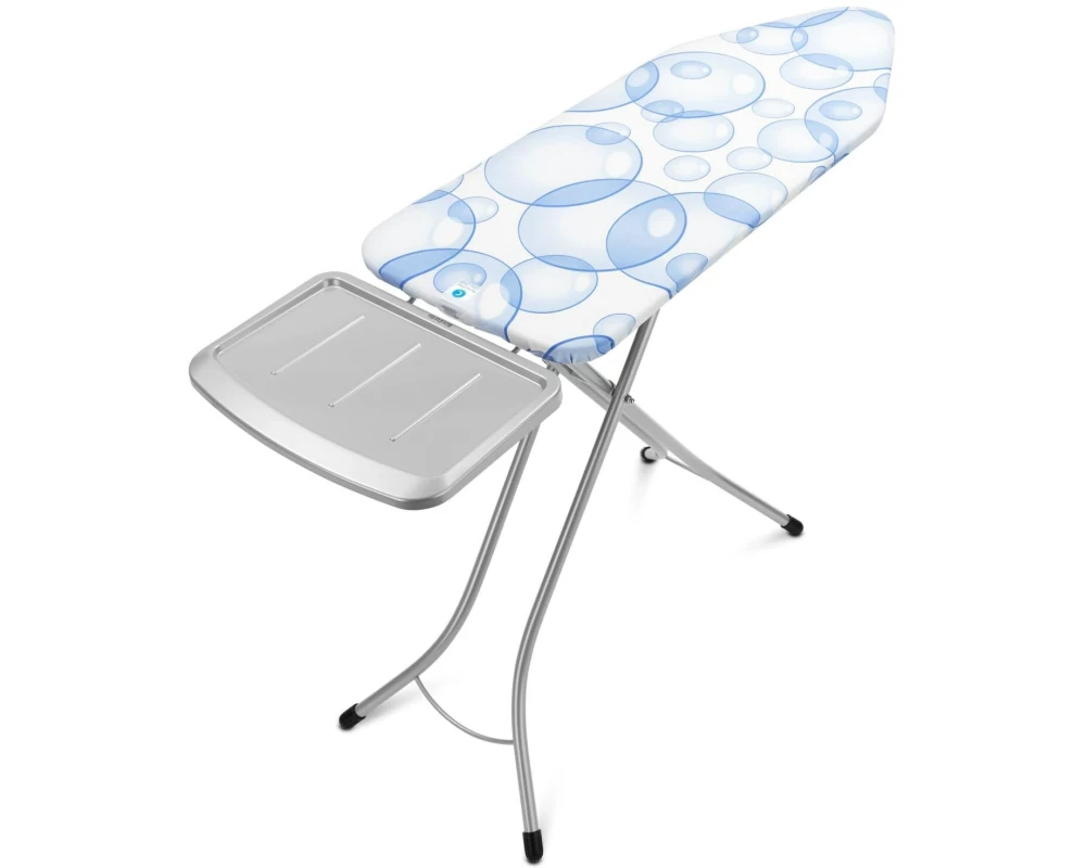 Brabantia Bügeltisch mit Dampfstationsablage Bubbles